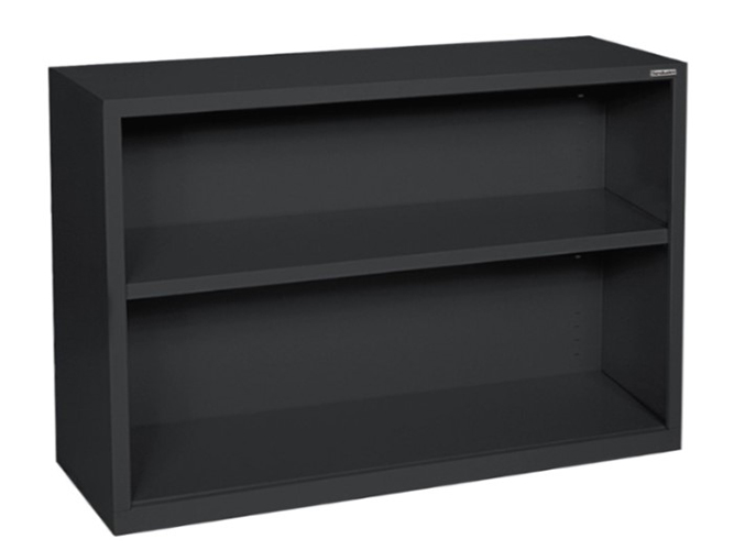 Metal Two Shelf Bookcase Capital, Two Shelf Bookcase