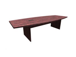 10' Boat Shaped Conference Table