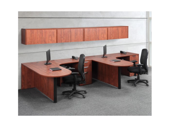 Typical OS44 - L-Desk Set  Capital Choice Office Furniture