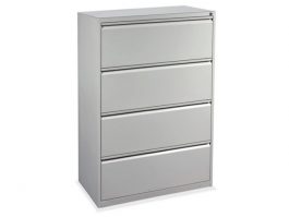4 Drawer Lateral in Gray