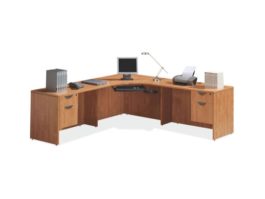 L Shape Desk Typical OS6