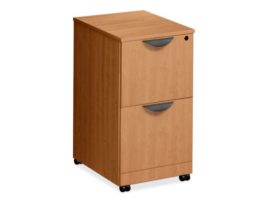 2 Drawer Mobile File Cabinet